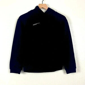 PANGAIA Kids Black Hoodie